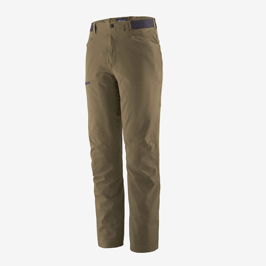 Herre Patagonia | Patagonia Mens Venga Rock Pants - Reg Brun (Sage Khaki)