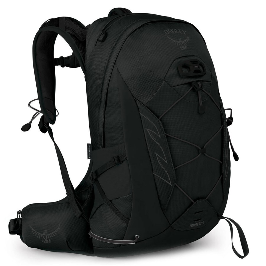 Rygsaekke Osprey | Osprey Womens Tempest 9 Sort (Stealth Black)