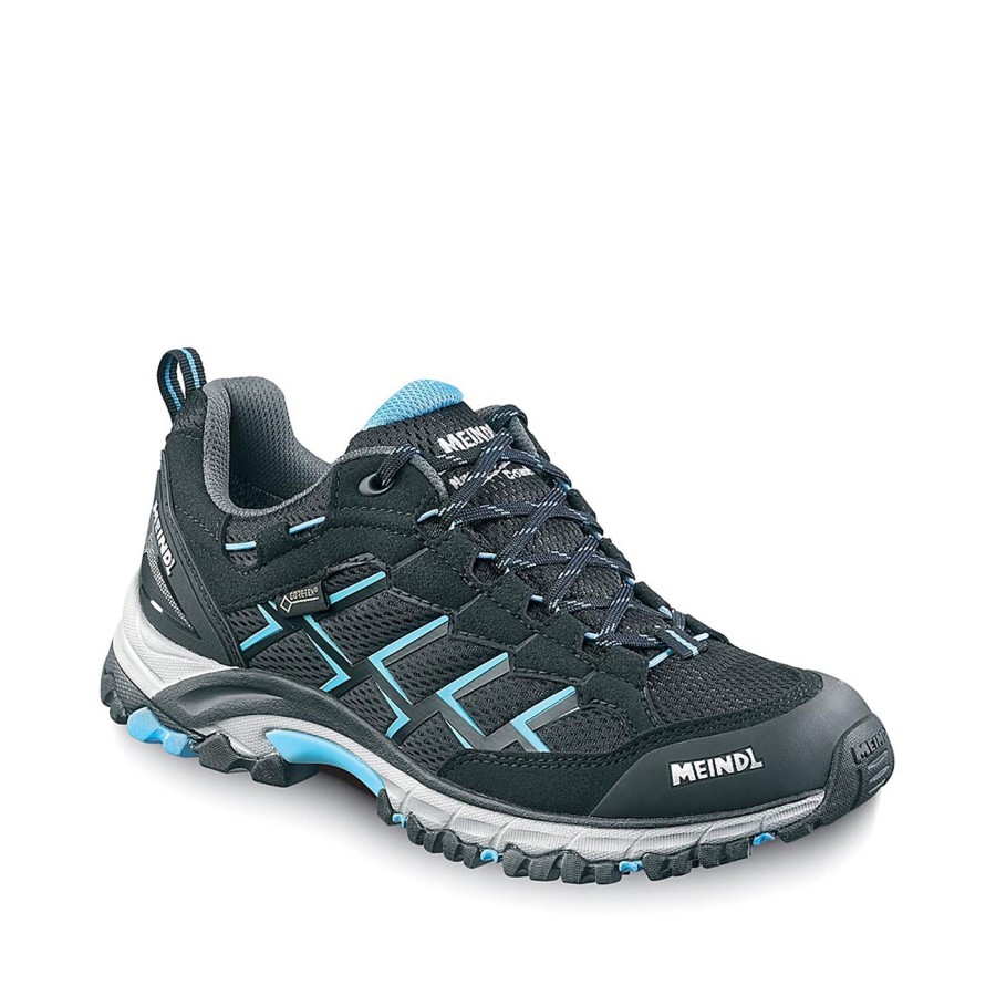 Fodtoj Meindl | Meindl Womens Caribe Lady Gtx 2022 Model Bla (Navy/Turquoise)