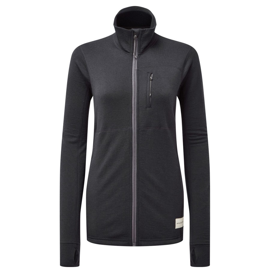 Dame Artilect | Artilect Womens Eldorado Merino Jacket Sort (Black)