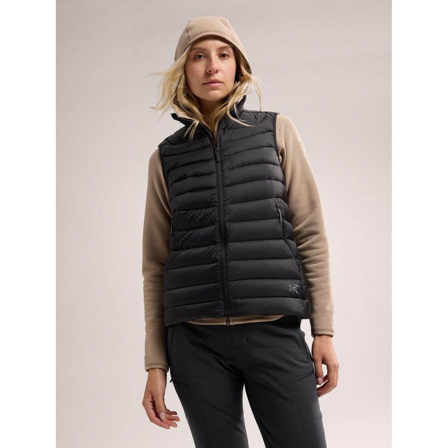 Dame Arc'teryx | Arcteryx Womens Cerium Vest Sort (Black)