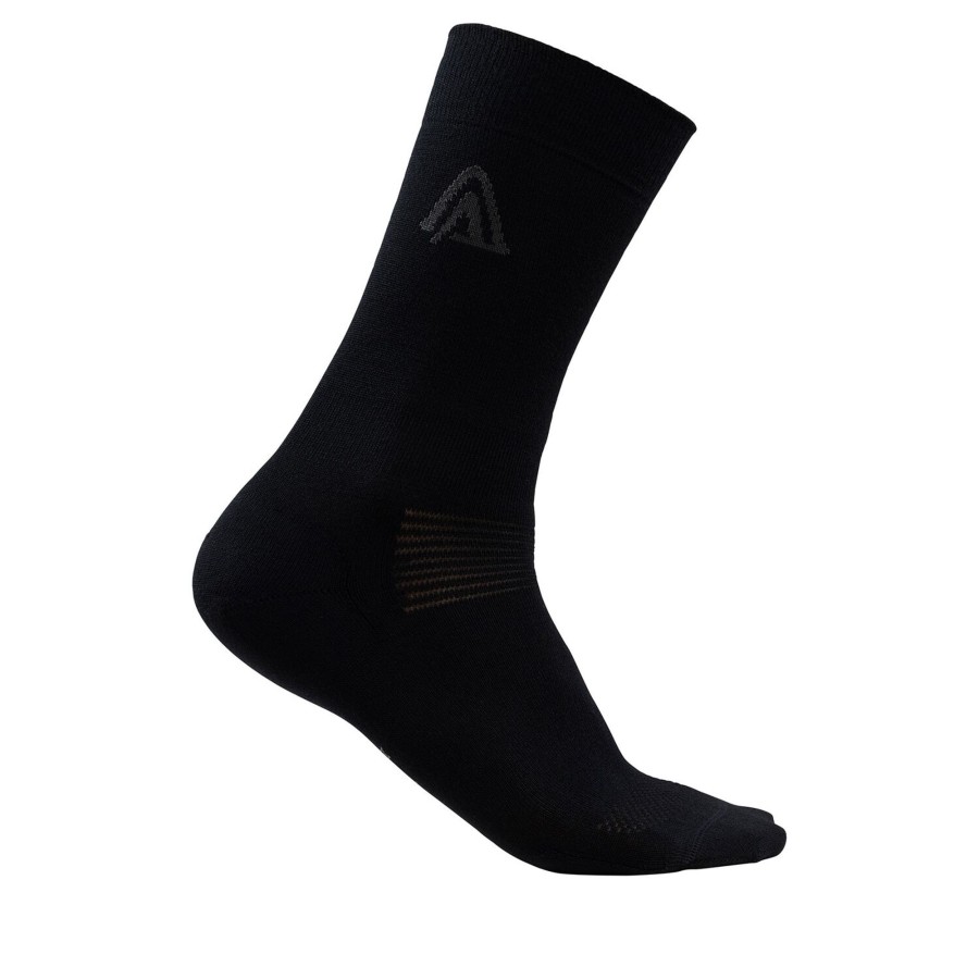 Fodtoj Aclima | Aclima Liner Socks Sort (Jet Black)