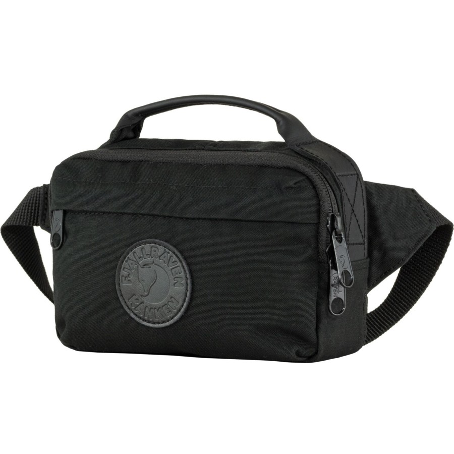 Rygsaekke Fjällräven | Fjallraven Kanken No. 2 Black Hip Pack