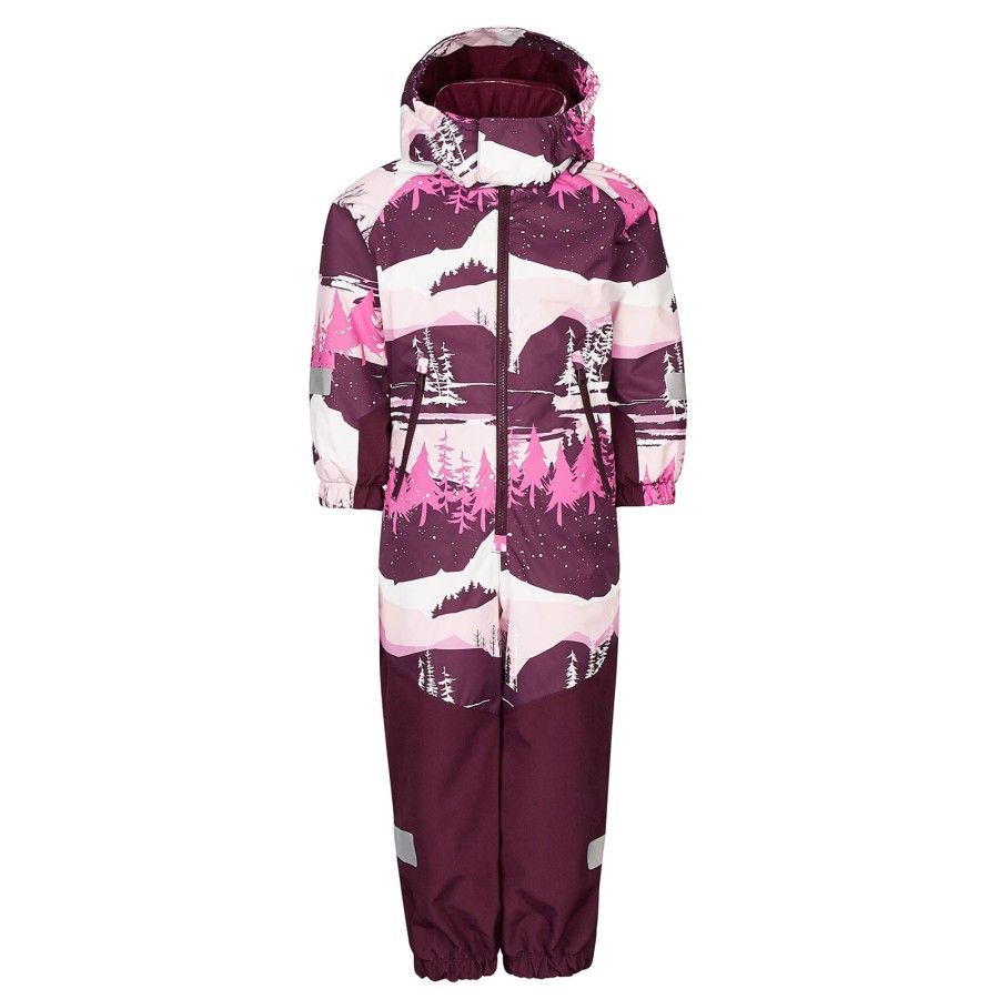 Born Reima | Reima Kids Reimatec Winter Overall Kurikka Lilla (Deep Purple)