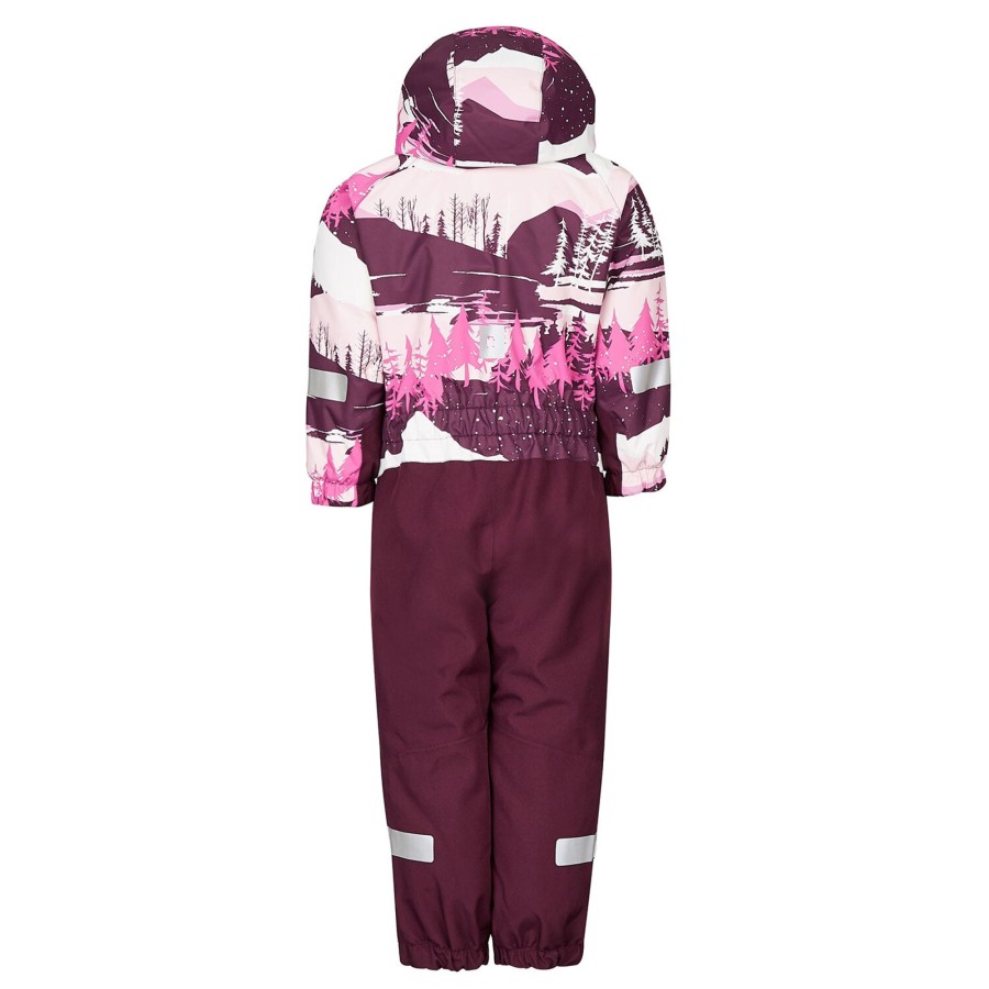 Born Reima | Reima Kids Reimatec Winter Overall Kurikka Lilla (Deep Purple)