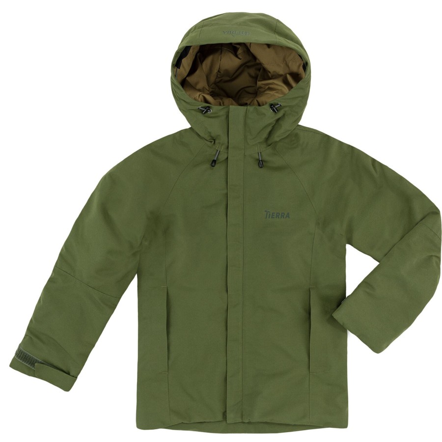 Born Tierra | Tierra Youths Sastrugi Jacket Gron (Moss Green)