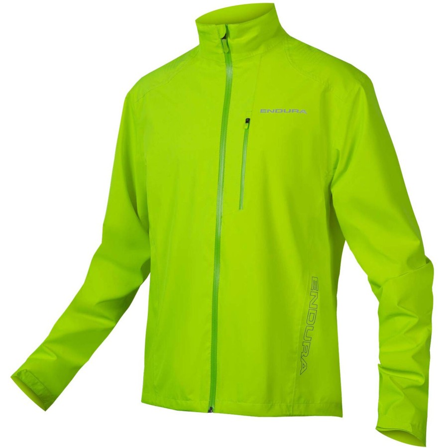 Herre Endura | Endura Mens Hummvee Waterproof Jacket Gul (Hi-Viz Yellow)