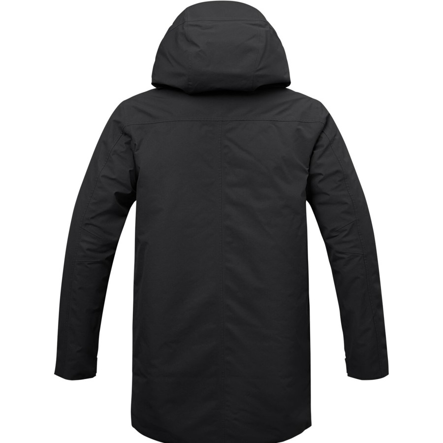 Herre Tierra | Tierra Mens Malmagen Parka Sort (Black)