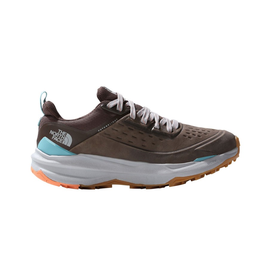 Fodtoj The North Face | The North Face Womens Vectiv Exploris 2 Futurelight Lthr Brun (Bipartisan Brown/Demitasse)