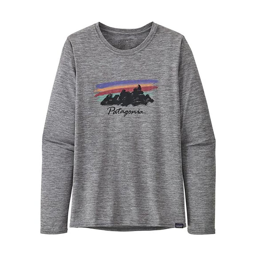 Dame Patagonia | Patagonia Womens L/S Cap Cool Daily Graphic Shirt