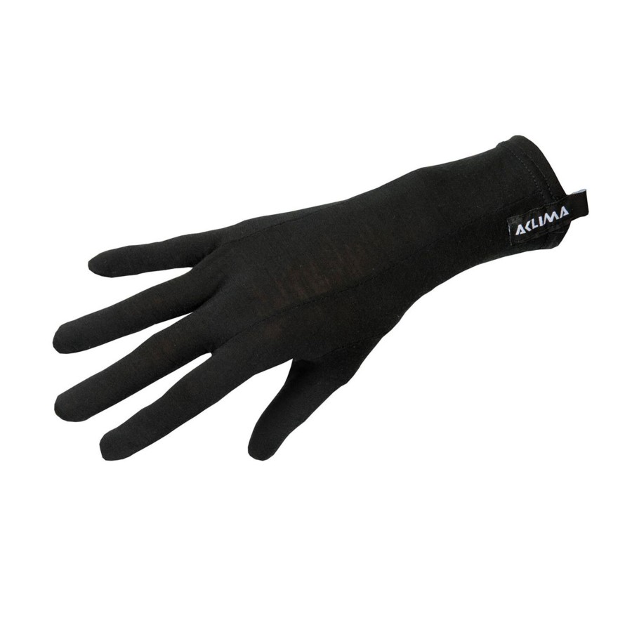 Herre Aclima | Aclima Hotwool Liner Gloves Sort (Black)