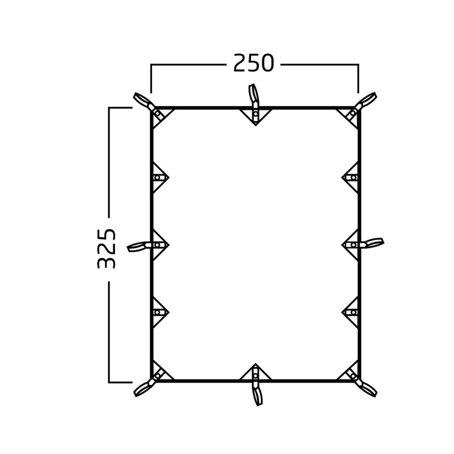 Sovegrej Nordisk | Nordisk Kari 8 Basic Cotton Tarp