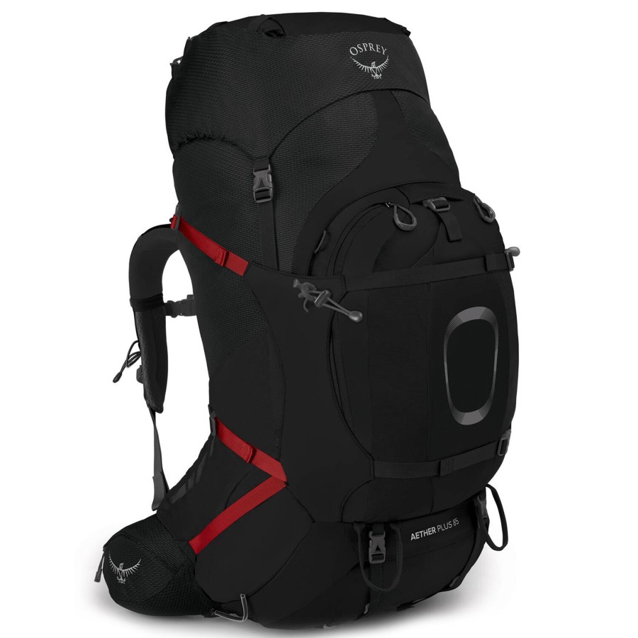 Rygsaekke Osprey | Osprey Aether Plus 85 Sort (Black)