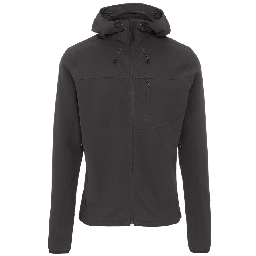 Herre Frilufts | Frilufts Mens Ennskraxn Hooded Softshell Jacket Sort (Caviar)