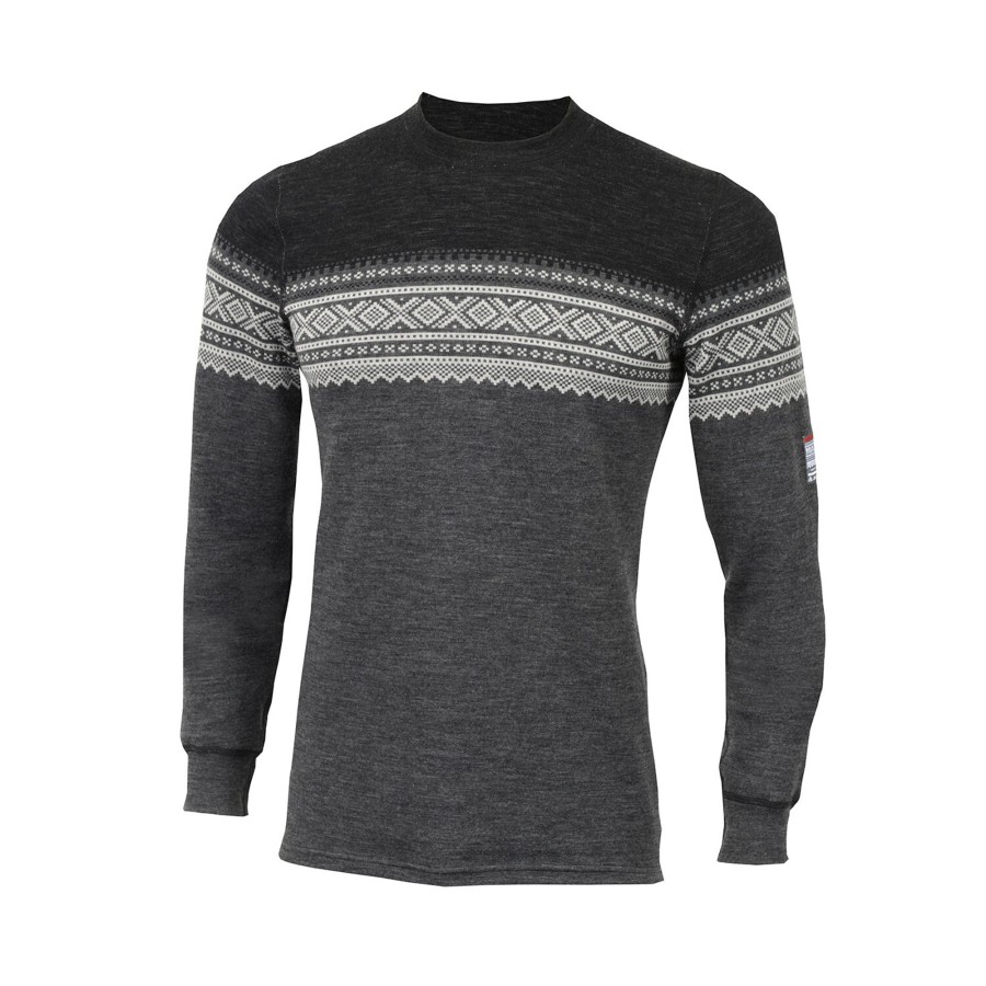 Herre Aclima | Aclima Mens Designwool Marius Crew Neck