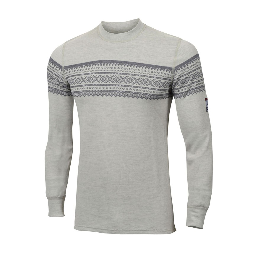 Herre Aclima | Aclima Mens Designwool Marius Crew Neck