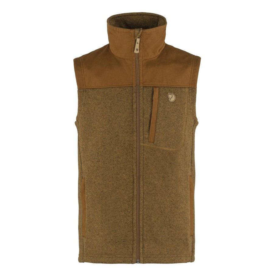 Herre Fjällräven | Fjallraven Mens Buck Fleece Vest