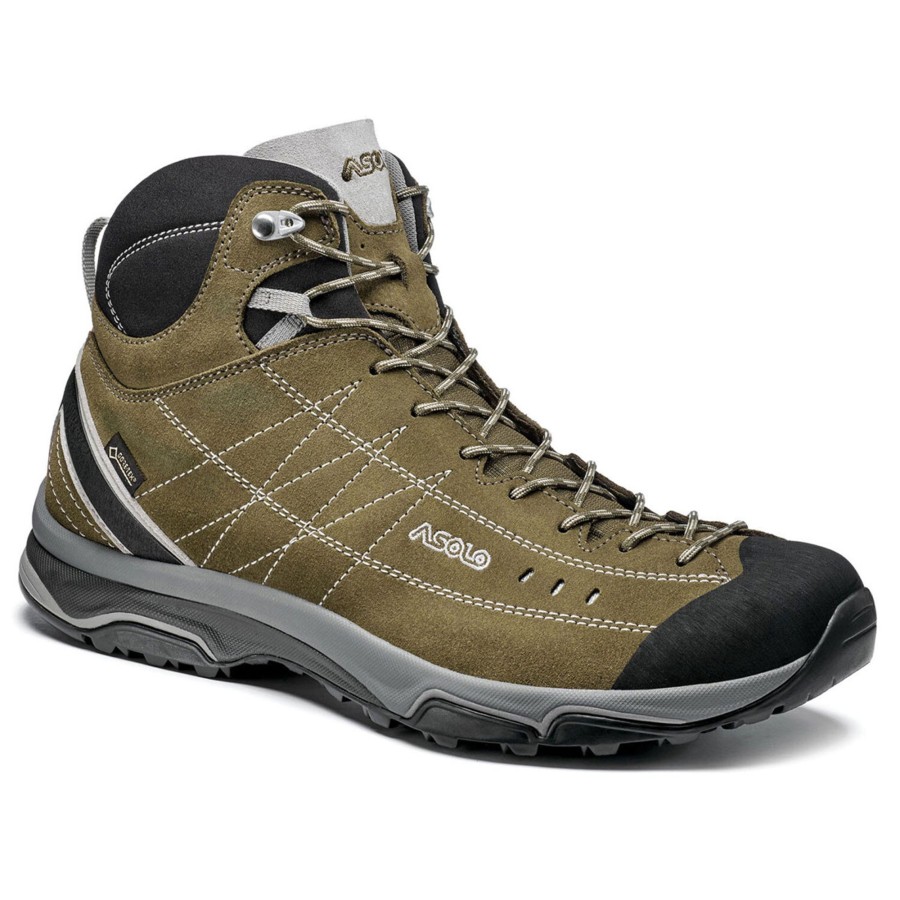 Herre Asolo | Asolo Mens Nucleon Mid Gv Brun (Truffle/Silver)