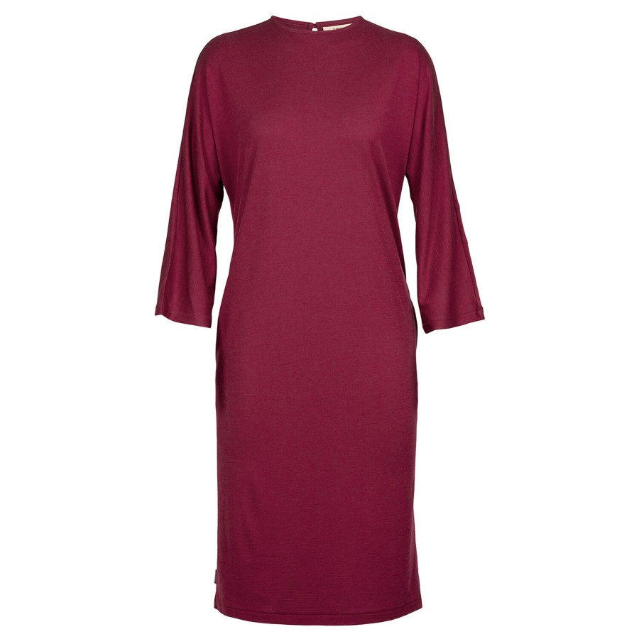 Dame Icebreaker | Icebreaker Womens Oasis L/S Dress