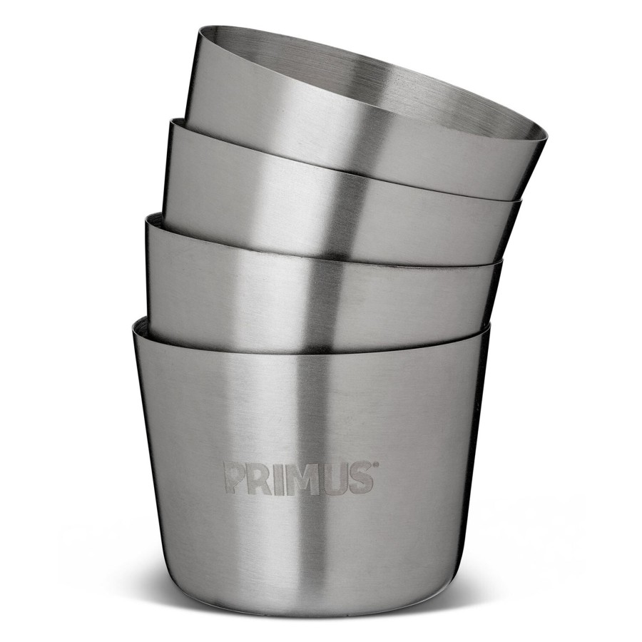 Mad-Drikke Primus | Primus Shot Glass Stainless Steel 4 Pcs