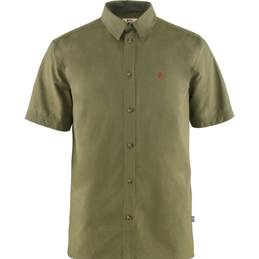 Herre Fjällräven | Fjallraven Mens Ovik Lite Shirt S/S