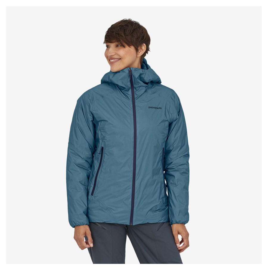 Dame Patagonia | Patagonia Womens Micropuff Storm Jacket Bla (Abalone Blue)