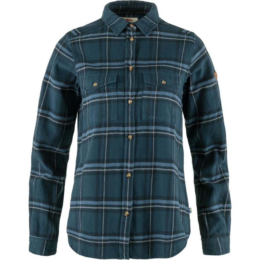 Dame Fjällräven | Fjallraven Womens Ovik Heavy Flannel Shirt