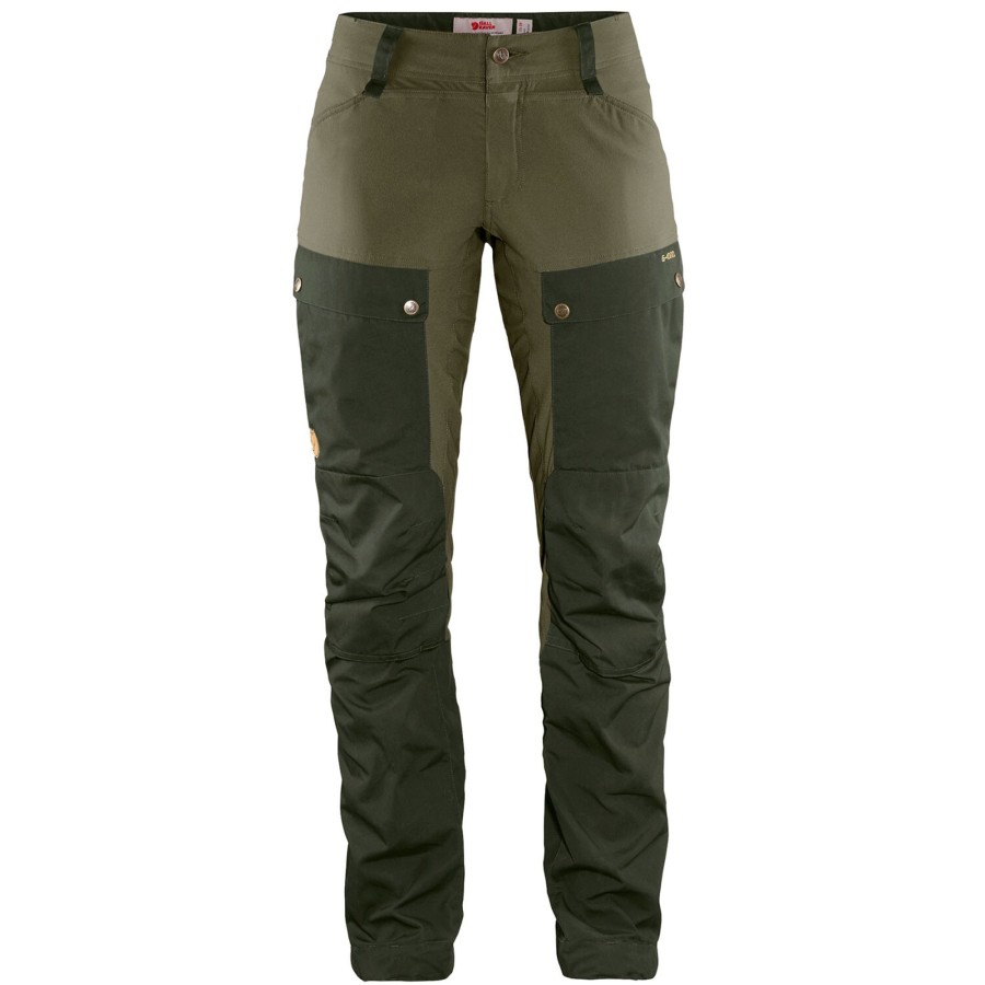 Dame Fjällräven | Fjallraven Womens Keb Curved Trousers Regular