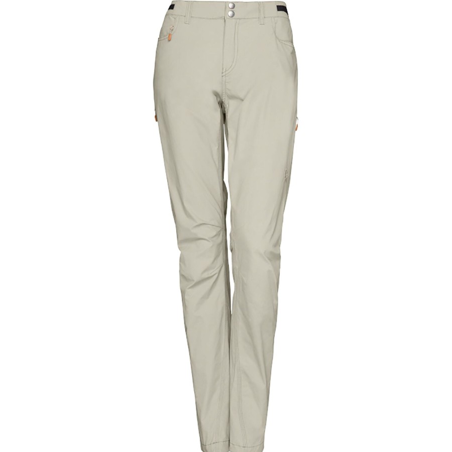 Dame Norrøna | Norrona Womens Svalbard Light Cotton Pants Beige (Sandstone)