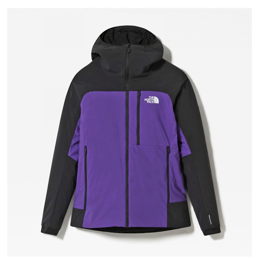 Dame The North Face | The North Face Womens Summit L3 Ventrix Vrt Hoodie Lilla (Peak Purple/Tnf Black)