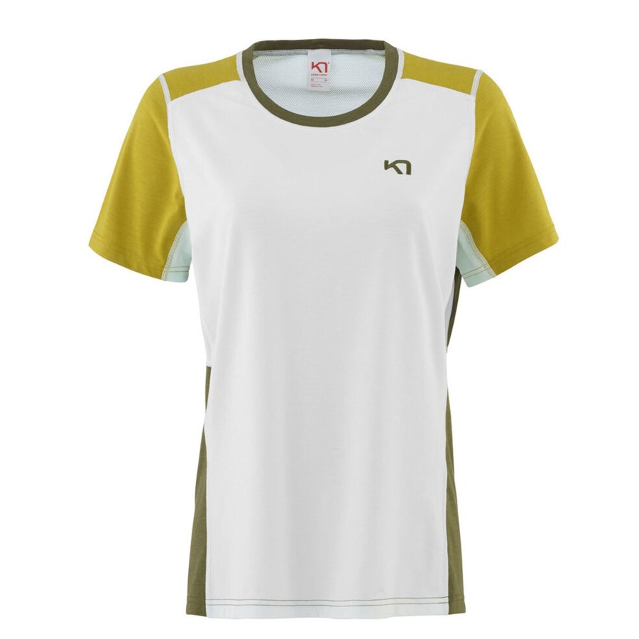 Dame Kari Traa | Kari Traa Womens Sanne Hiking Tee Hvid (Bwhite)