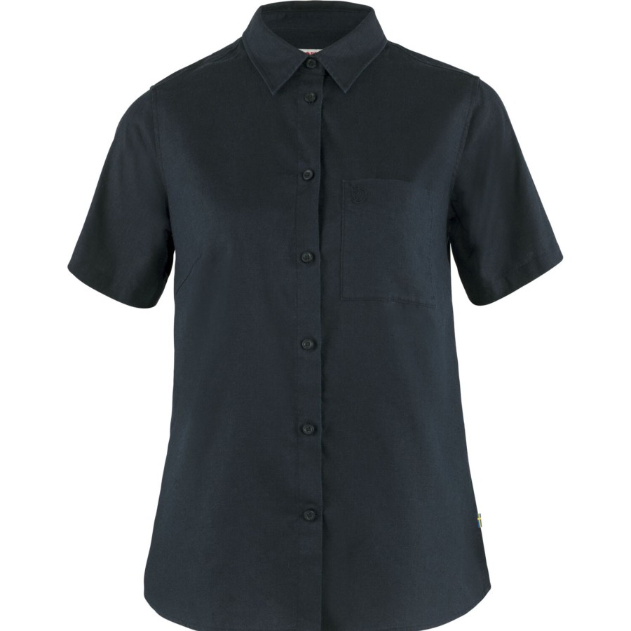 Dame Fjällräven | Fjallraven Womens Ovik Travel Shirt S/S