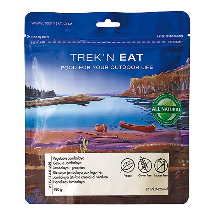 Mad-Drikke Trek N Eat | Trek N Eat Vegetable Jambalaya 180G