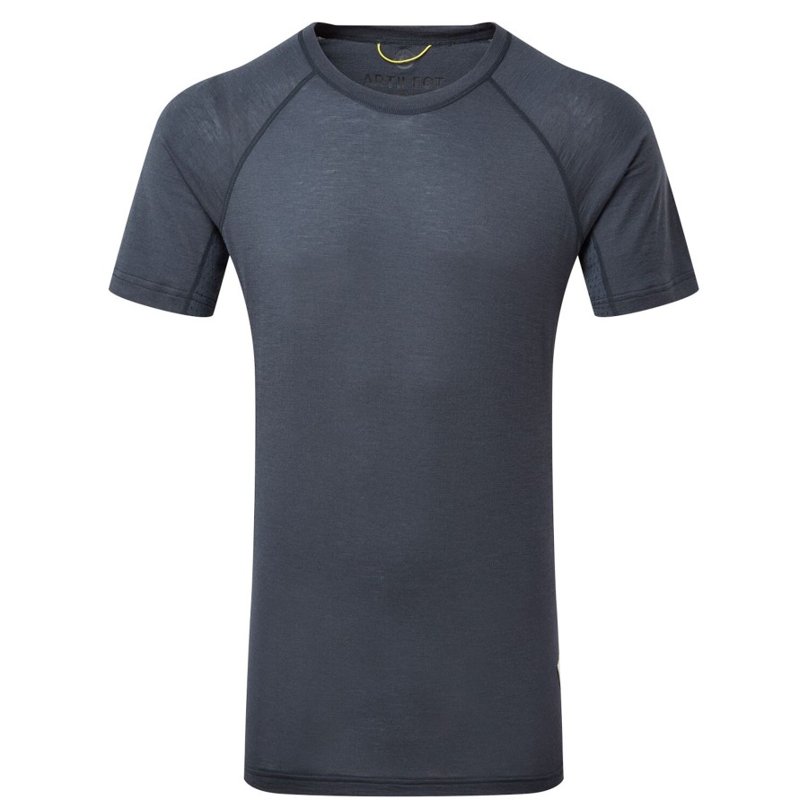 Herre Artilect | Artilect Mens Boulder 125 Tee Bla (Dusk Blue)