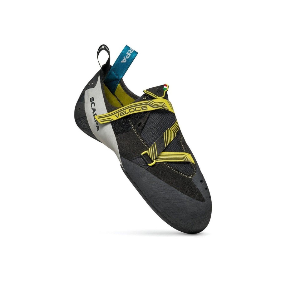 Klatregrej Scarpa | Scarpa Mens Veloce Sort (Black/Yellow)