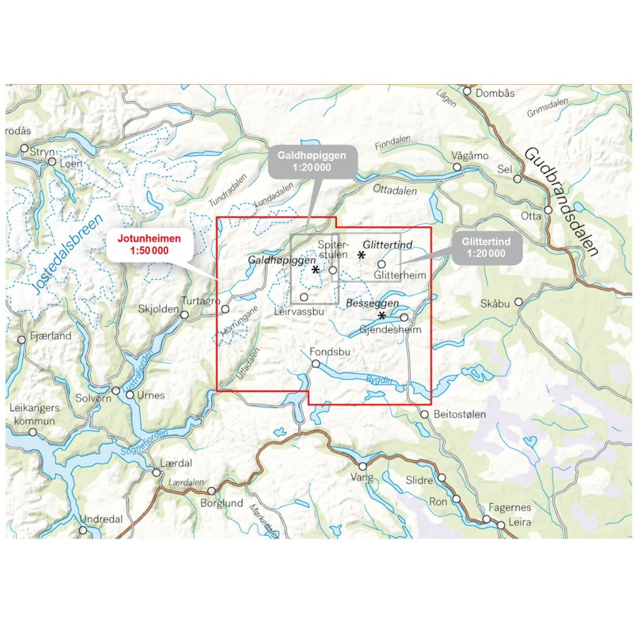 Udstyr Calazo | Calazo Turkart Jotunheimen