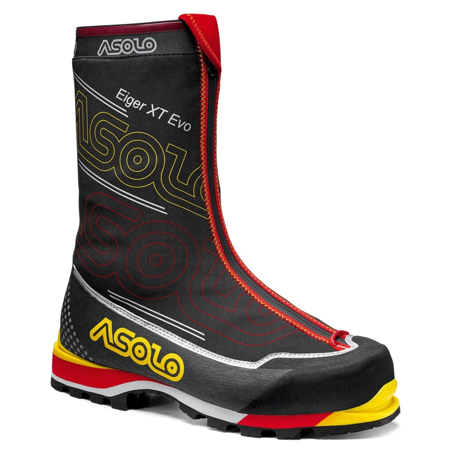 Klatregrej Asolo | Asolo Mens Eiger Xt Evo Gv Sort (Black/Red)