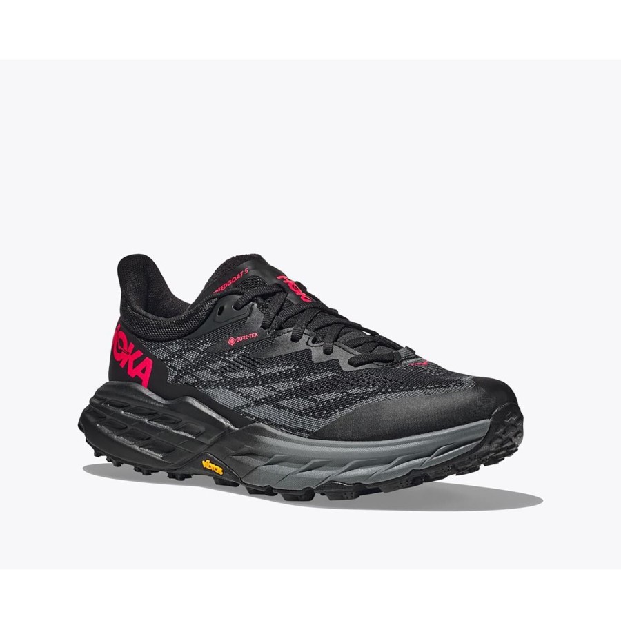 Fodtoj Hoka | Hoka Womens Speedgoat 5 Gtx Sort (Black/Black)