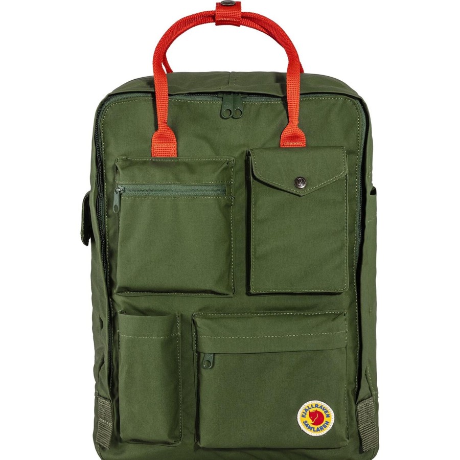 Rygsaekke Fjällräven | Fjallraven Samlaren Kanken 2B Gron (Leaf Green/615)