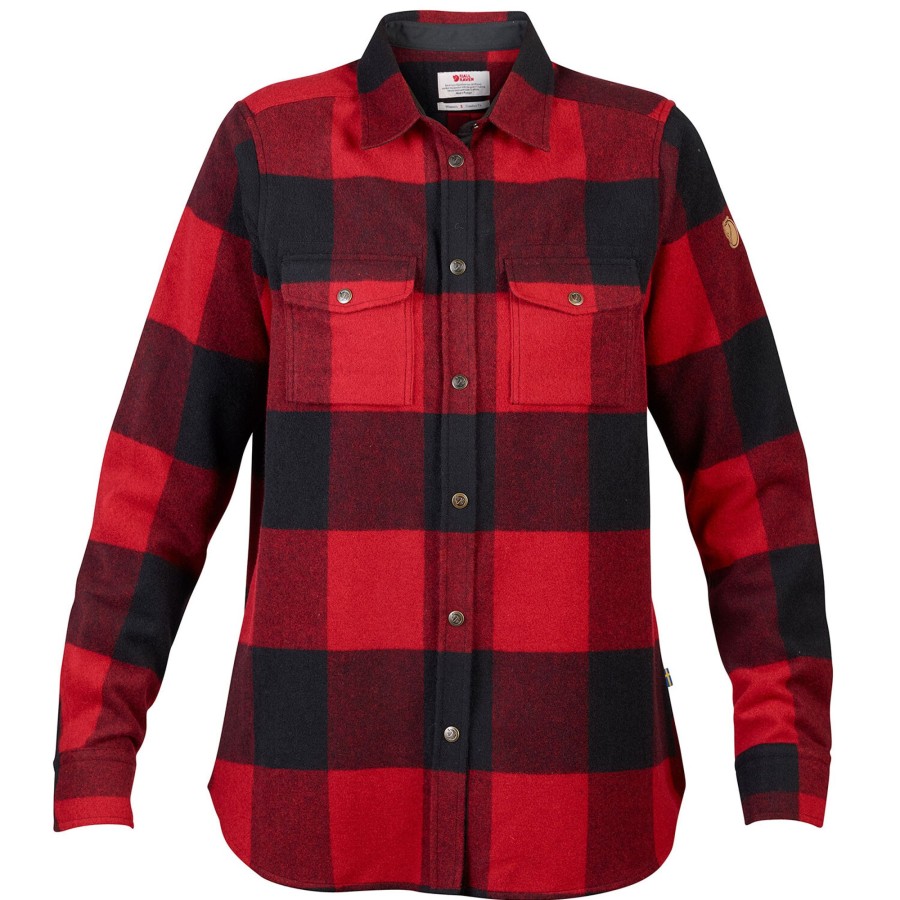 Dame Fjällräven | Fjallraven Womens Canada Shirt Ls