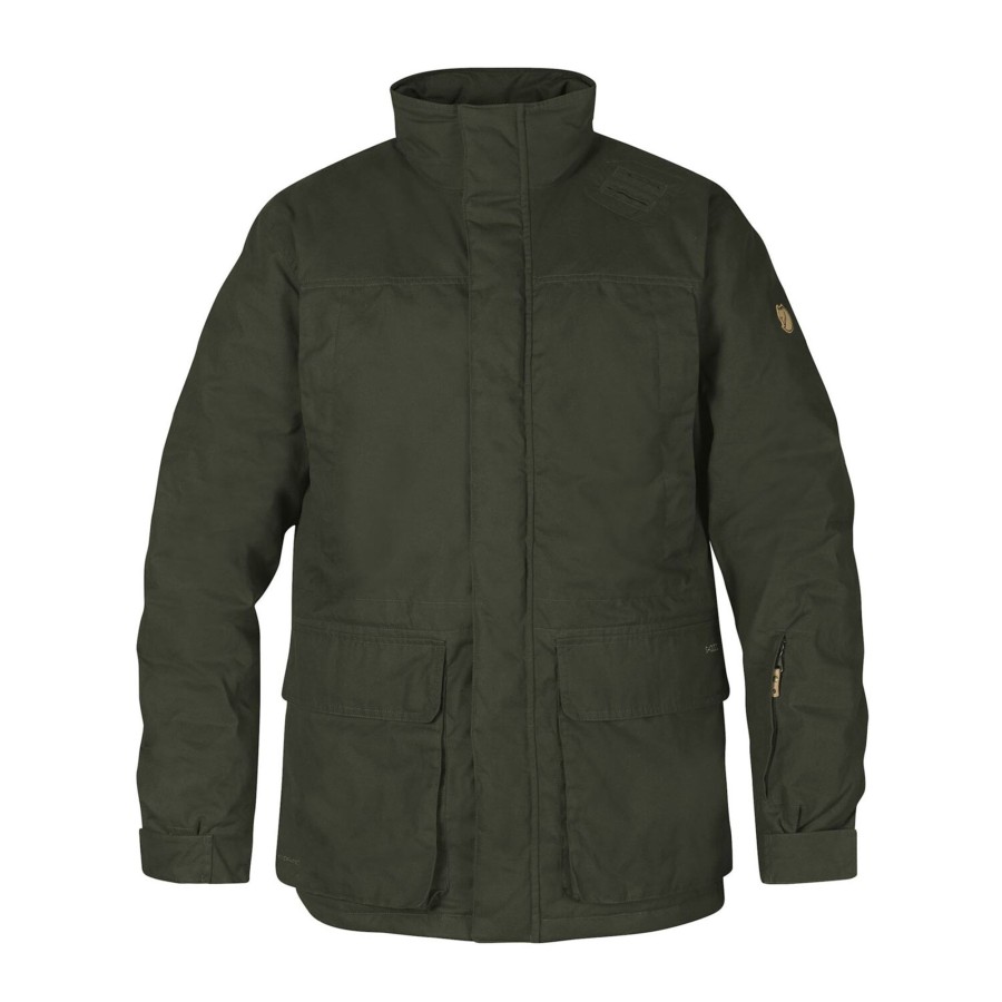 Herre Fjällräven | Fjallraven Mens Brenner Pro Padded Jacket Gron (Deep Forest/662)