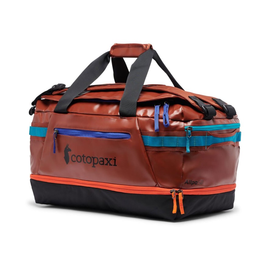 Rygsaekke Cotopaxi | Cotopaxi Allpa Duo 50L Duffel Bag Rod (Rust)