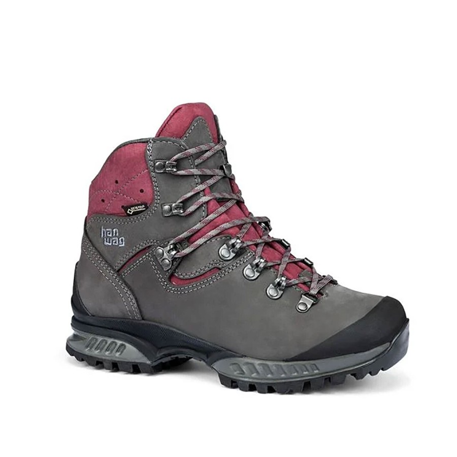 Fodtoj Hanwag | Hanwag Womens Tatra Ii Wide Lady Gtx Gra (Asphalt/Dark Garnet)