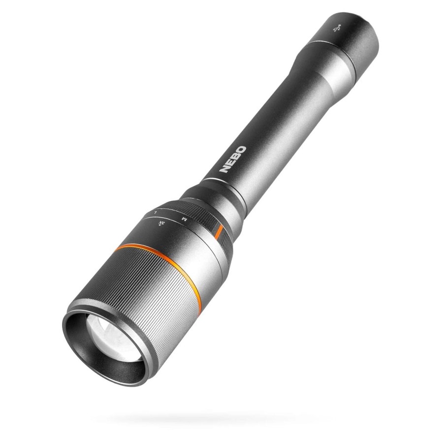 Udstyr Nebo | Nebo Davinci 5000 Rechargeable Flashlight