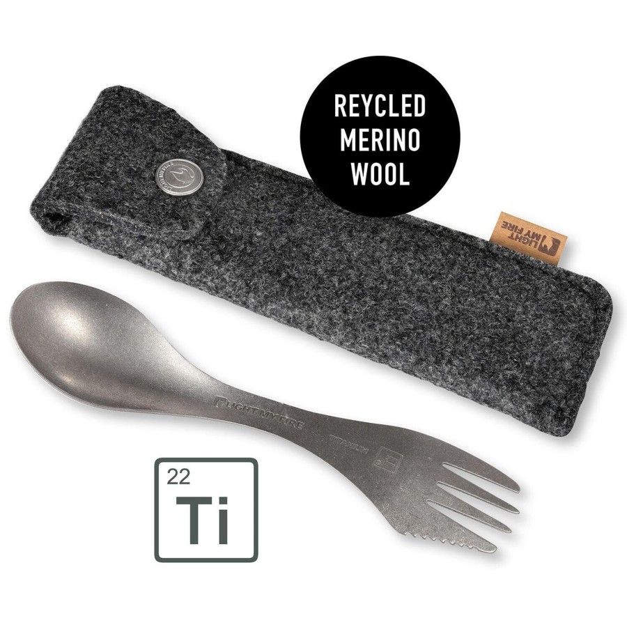 Mad-Drikke Light My Fire | Light My Fire Spork Kit Titanium