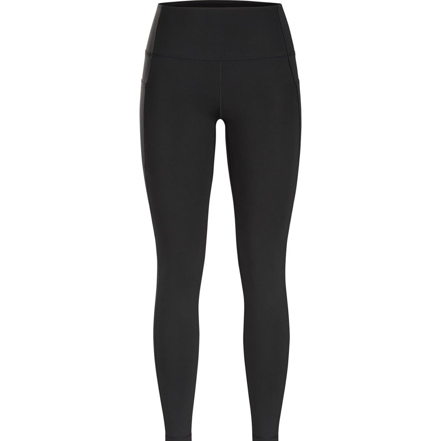 Dame Arc'teryx | Arcteryx Womens Essent High-Rise Legging 28" Sort (Black)