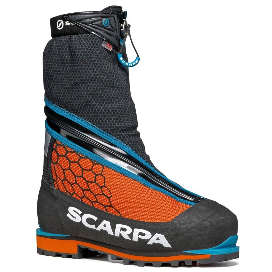 Klatregrej Scarpa | Scarpa Phantom 6000 Sort (Black/Orange)