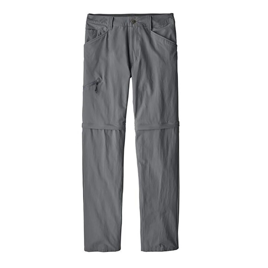 Herre Patagonia | Patagonia Mens Quandary Convertible Pants Gra (Forge Grey)