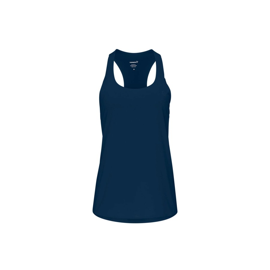 Dame Norrøna | Norrona Womens Singlet Bla (Indigo Night)