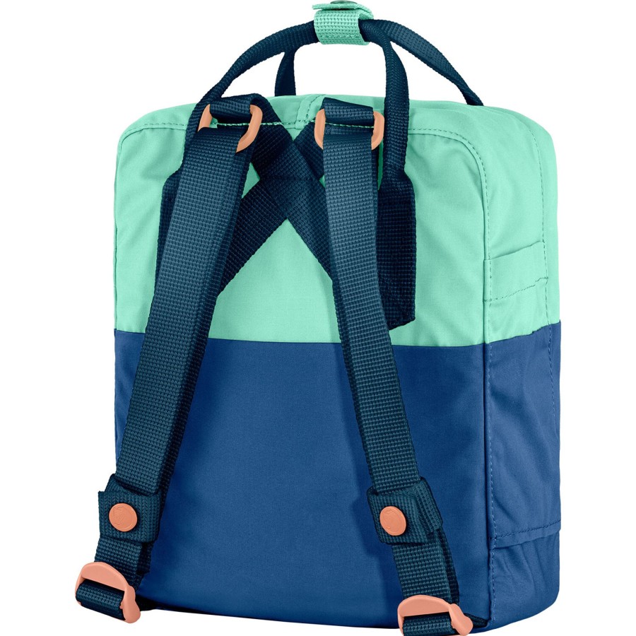 Rygsaekke Fjällräven | Fjallraven Kanken Art Mini Bla (Coast Line-Sky/981-982)